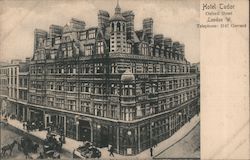 Hotel Tudor, Oxford street, London Postcard