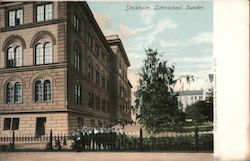 Stockholm. LatinSchool. Sweden Postcard Postcard Postcard