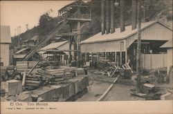 El Oro, Tiro Mexico Postcard