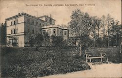 Sanitatsrat Dr. bartel's Grobes Kurhaus Postcard