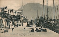 Kowloon Godowns & Praya Of Kowloon Postcard