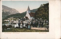 Brudefelge, Hardanger Norge Norway Postcard Postcard Postcard