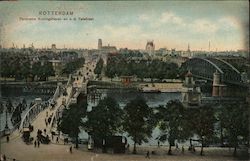 Panorama Koningshaven and Takstraat Bridge Postcard