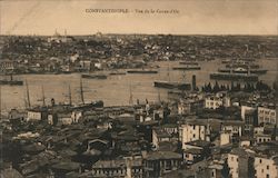 Constantinople - Vue de la Corne d'Or Istanbul, Turkey Greece, Turkey, Balkan States Postcard Postcard Postcard