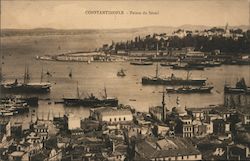 Constantinople - Pointe du Serail Istanbul, Turkey Greece, Turkey, Balkan States Postcard Postcard Postcard