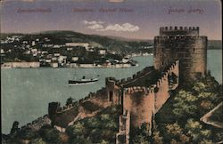 Roumeli Hissar Castle, Bosphorus Constantinople, Turkey Greece, Turkey, Balkan States Postcard Postcard Postcard