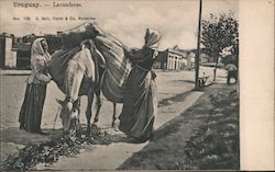 Uruguay - Lavanderas Postcard Postcard Postcard