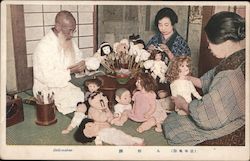 Doll-maker Postcard