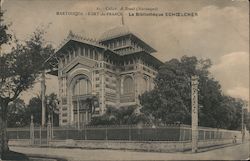 The Schoelcher Library Postcard