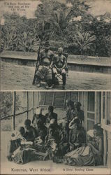 Village life in Cameroon Postcard