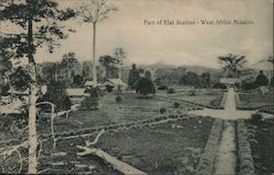 Part of Elat Station - West Africa Mission Postcard