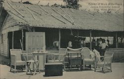 Exibit of Work of the Frank James Industrial School Elat, West Africa Postcard