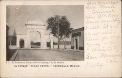 El Parque Ramon Corral, Hermosillo, Mexico Postcard