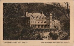 The Bay Hotel Fishguard, Wales Postcard Postcard Postcard