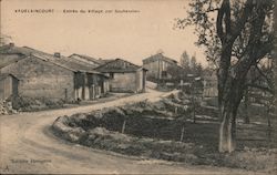 Vadelaincourt - Entree du village par Souhesmes Postcard
