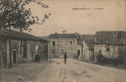 Town Hall Vadelaincourt, France Postcard Postcard Postcard