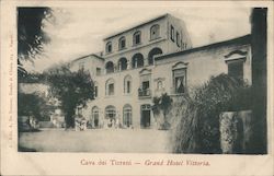 Grand Hotel Vittoria Sorrento, Italy Postcard Postcard Postcard
