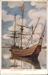 The Half-Moon Postcard