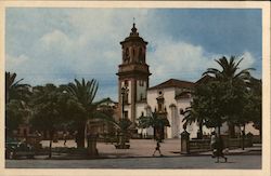 Algeciras, Place du General Franco Postcard