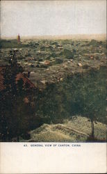 General View of City Postcard