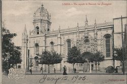 Lisboa - Um aspecto do convento dos Teronymos Postcard