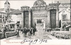 Cordoba Puerta del Puente, Romano Postcard
