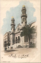 Alger - La Cathedrale Algiers, Algeria Africa Postcard Postcard Postcard