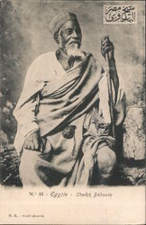 Bedouin Sheikh Postcard