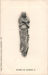 Mummy of Ramses II, Museum of Cairo Postcard