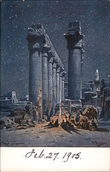 Luxor Temple Postcard