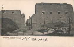Karnak Great Temple Postcard