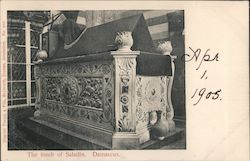 The tomb of Saladin, Damascus Postcard