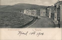 Les Quais La Belle-Vue - Smyrne Postcard