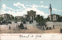 Seraskerat et Tour de Stambul Postcard