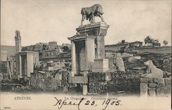 Athenes - Le Ceramione, Cimitiere ancien Postcard