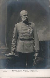 Franz Joseph Kaiser v. Osterreich Postcard