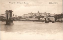 Kiralyvar - Konigliche Burg. BUDAPEST Postcard