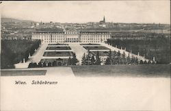 Wien Schonbrunn Postcard