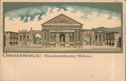 Oberammergau: Passionstheater Buhne Germany Postcard Postcard Postcard