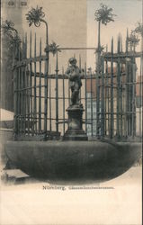 Nurnberg - Gänsemännchenbrunnen Postcard