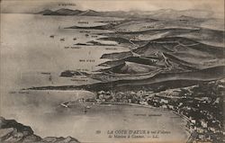 29 LA COTE D'AZUR Postcard