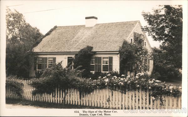The Sign of the Motor Car Dennis Massachusetts