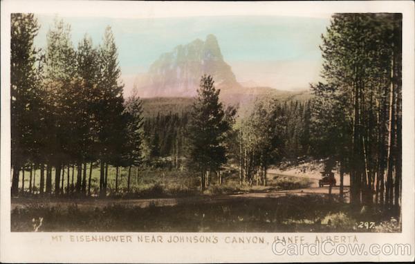 Mt. Eisenhower Near Johnson's Canyon Banff AB Canada