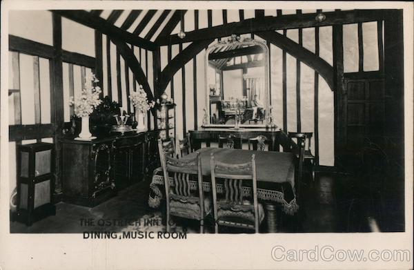 The Ostrich Inn Colnbrook Dining, Music Room Heathrow England