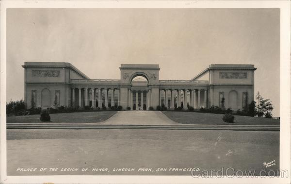 Palace of the Legion of Honor, Lincoln Park San Francisco California