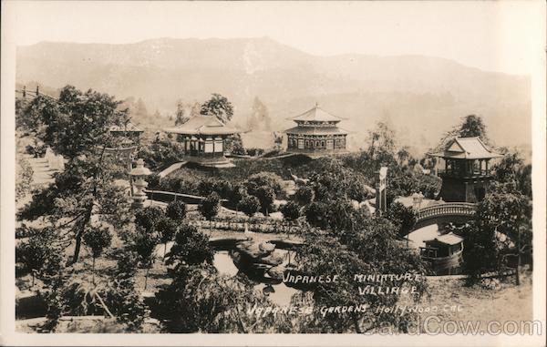 Japanese Miniature Village - Japenese Gardens Hollywood California