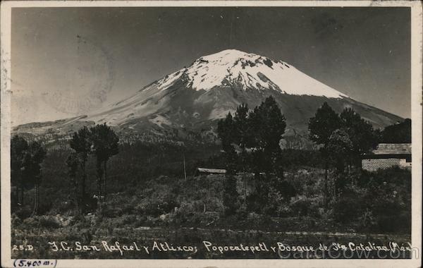 Snow Covered Mountain Ste. Catalina Mexico