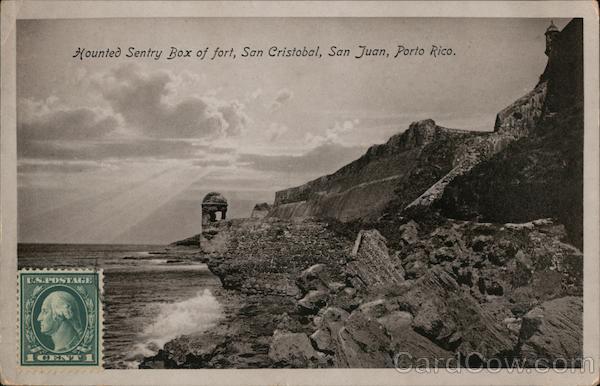 Mounted Sentry Box of Fort San Cristobal San Juan Puerto Rico