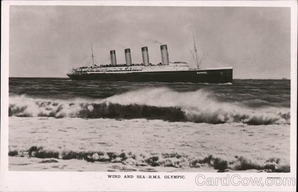 Wind and Sea - R.M.S. Olympic Steamers