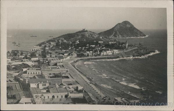 Aerial View of a Mexican Beach Mexico